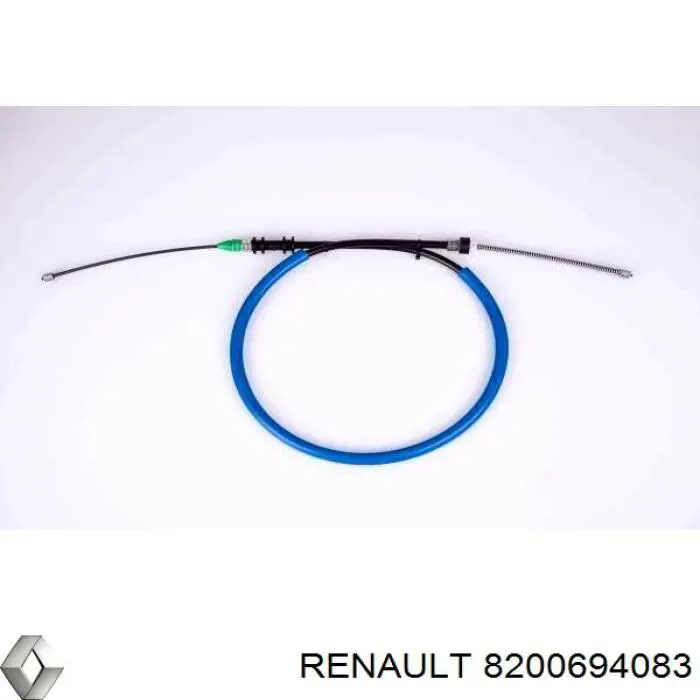 Трос стояночного тормоза задний правый Renault (RVI) 8200694083 цена, от 8.65 USD
