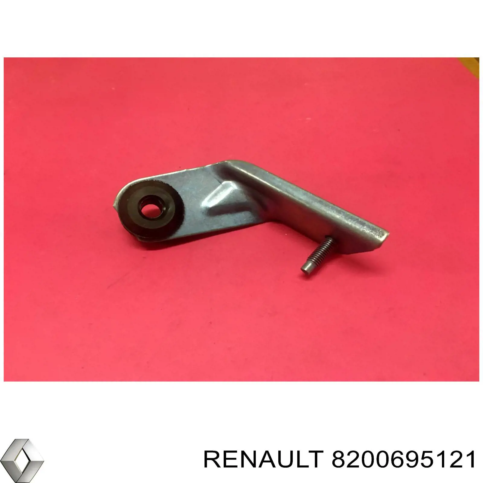 Soporte de radiador superior izquierdo 8200695121 Renault (RVI)