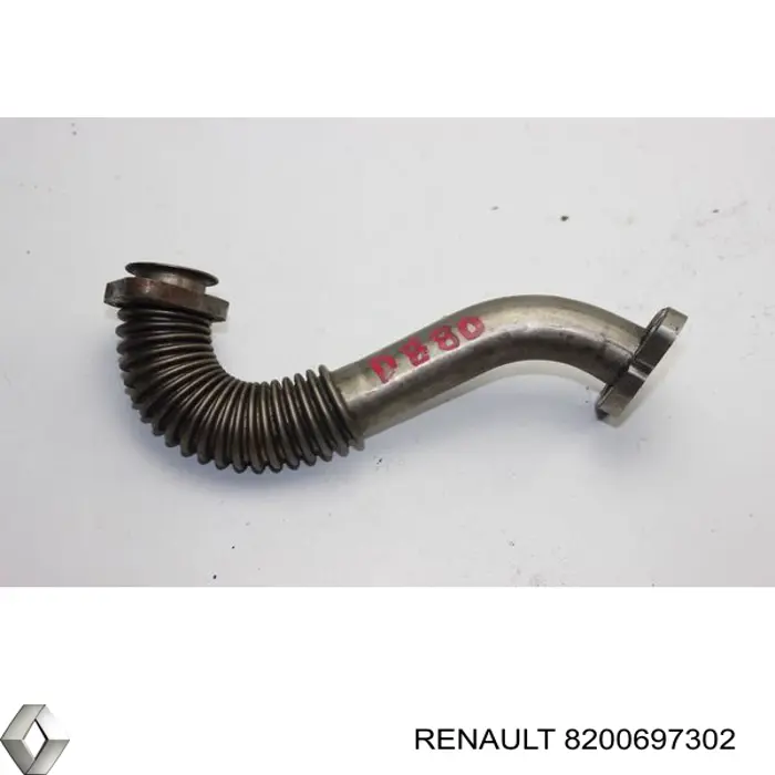 8200697302 Renault (RVI) cano derivado do sistema de recirculação dos gases de escape egr