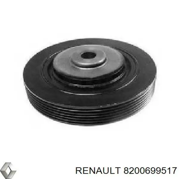 Шкив коленвала (демпфер) Renault (RVI) 8200699517 цена, от 11.40 USD
