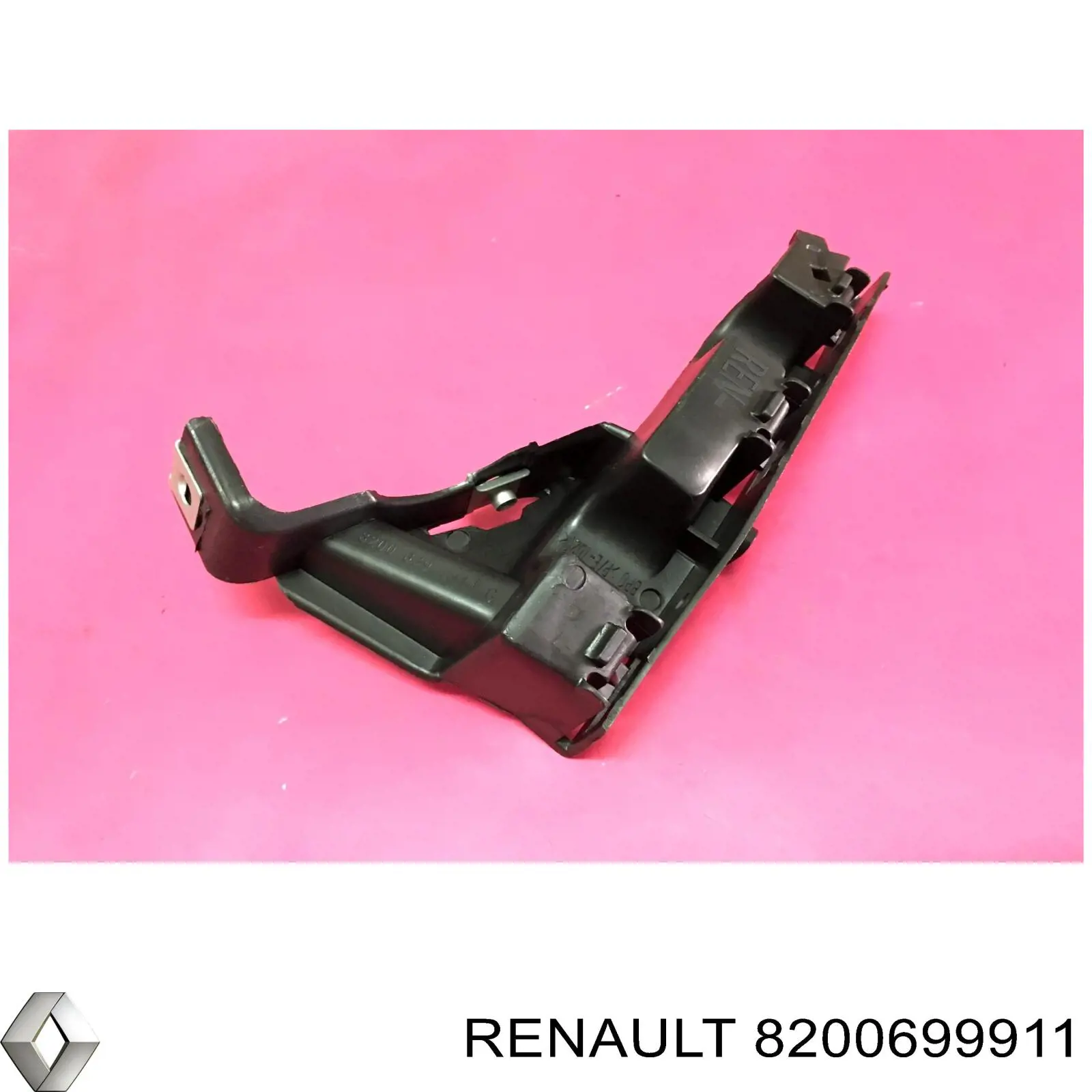 Кронштейн бампера переднего правый 8200699911 Renault (RVI)