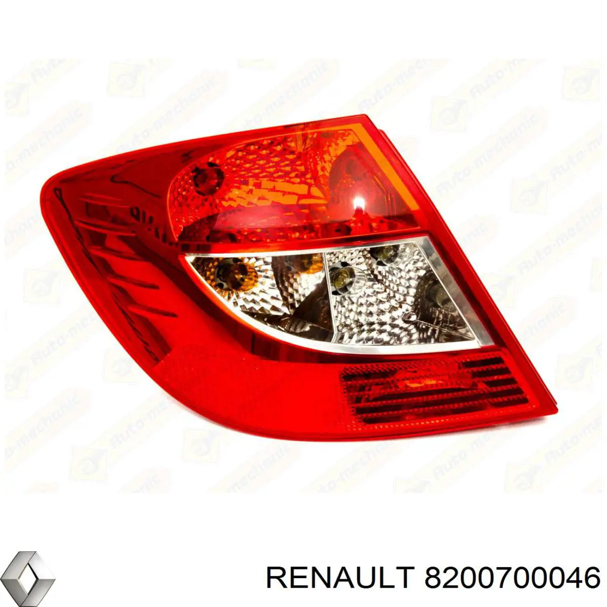 8200700046 Renault (RVI) фонарь задний левый