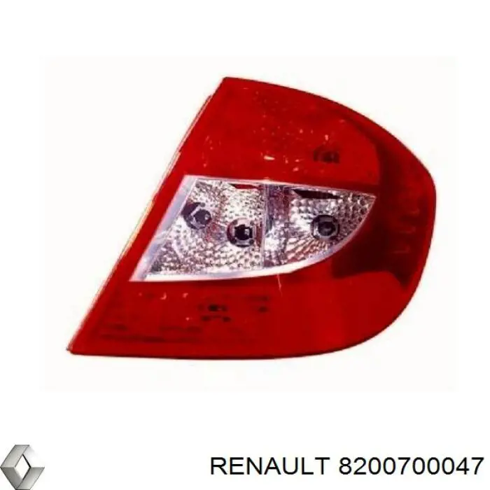 8200700047 Renault (RVI) фонарь задний правый