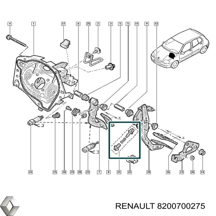 8200048285 Renault (RVI)