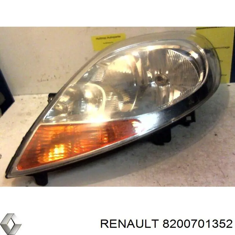 Фара левая Renault (RVI) 8200701352 цена, от 81.20 USD