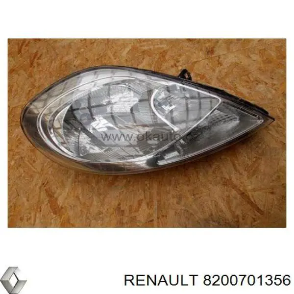 8200701356 Renault (RVI) luz direita