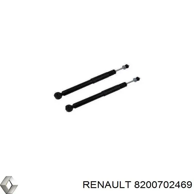 8200702469 Renault (RVI) Амортизаторы задние