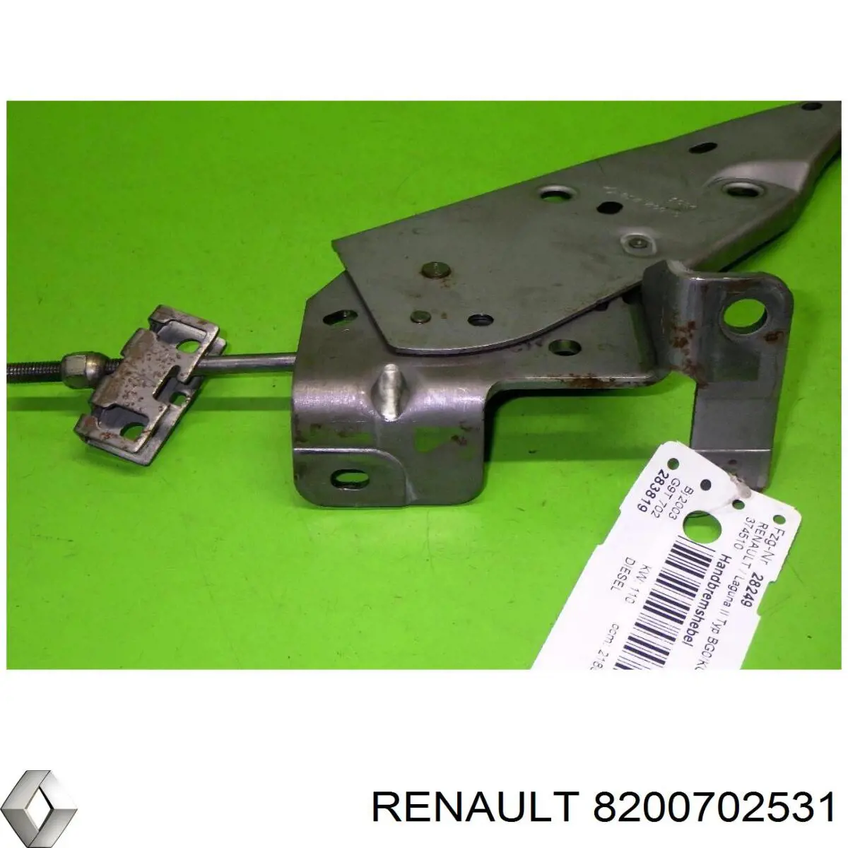 Купить 8200702531 Renault (RVI) Рычаг ручного тормоза