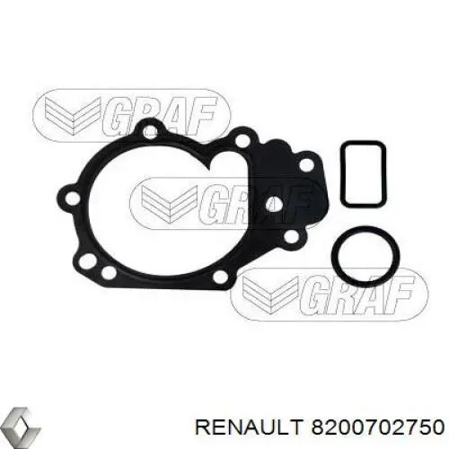 Купить 8200702750 Renault (RVI) Насос охлаждения