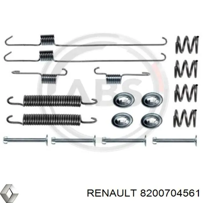 Задний трос ручника Renault (RVI) 8200704561 цена, от 61.95 USD