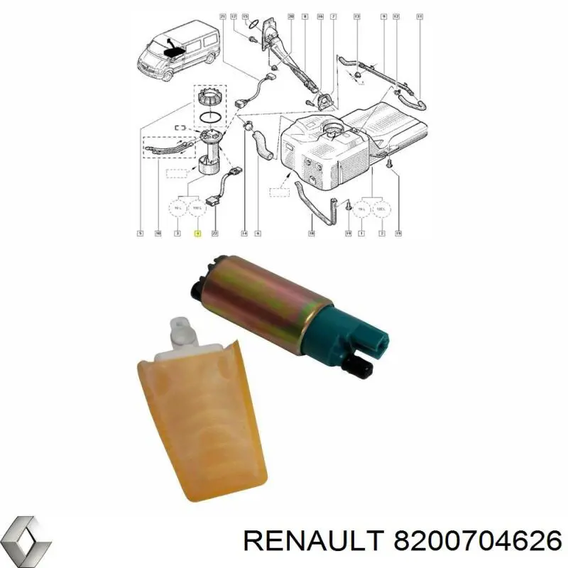 8200704626 Renault (RVI)