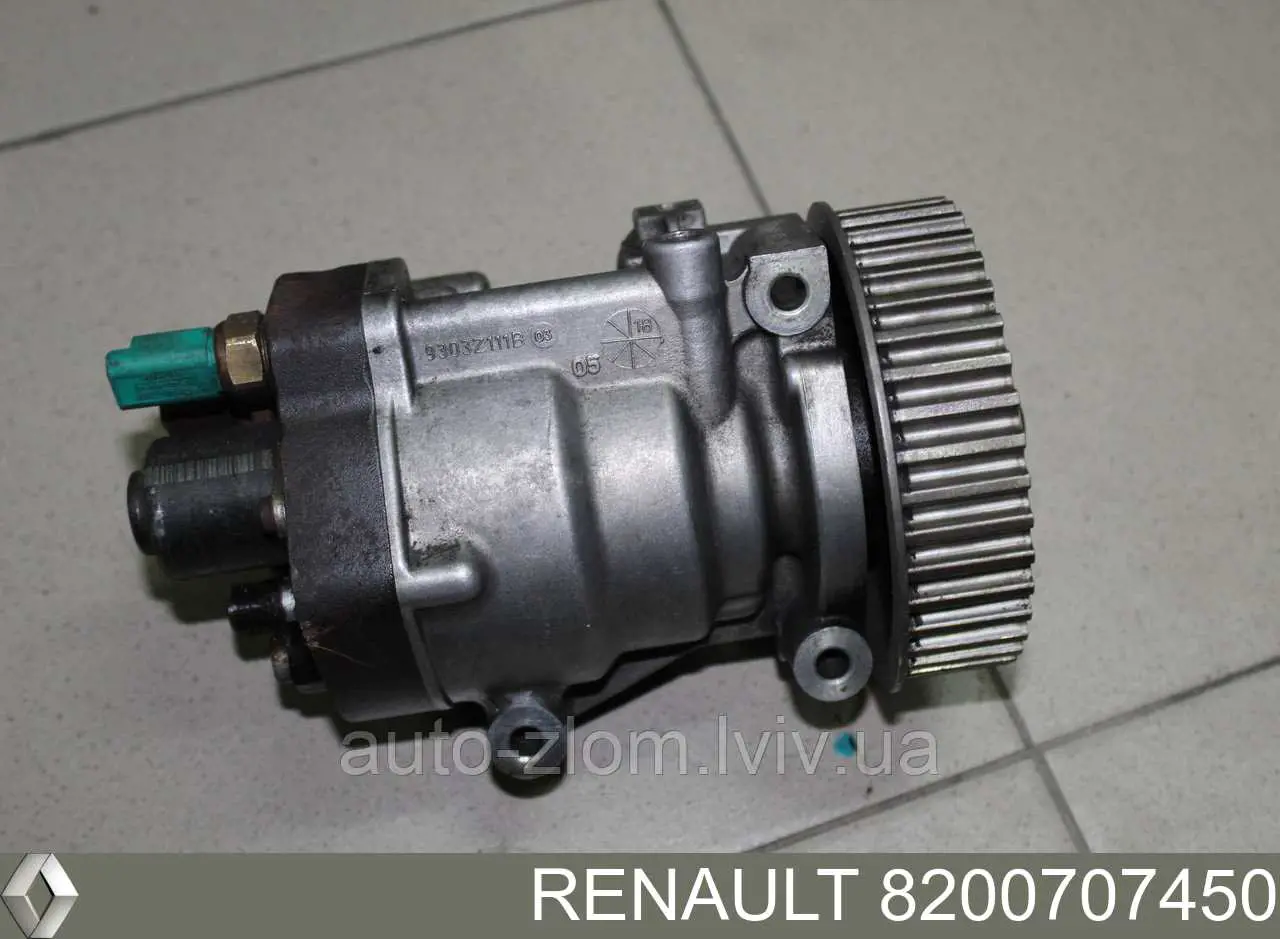 Насос топливный высокого давления (ТНВД) Renault (RVI) 8200707450 цена, от 120.36 USD