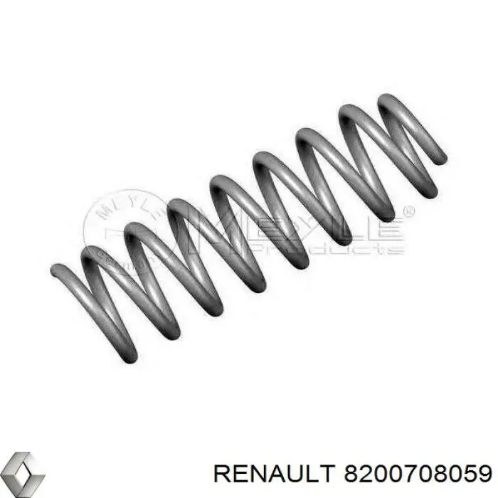 Пружина амортизатора передняя Renault (RVI) 8200708059 цена, от 49.66 USD