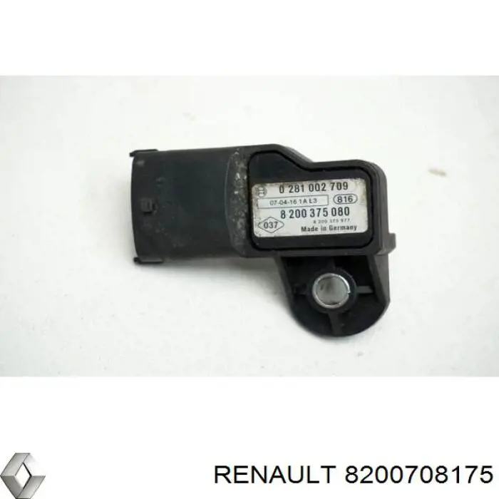 Датчик давления выхлопных газов 8200708175 Renault (RVI)