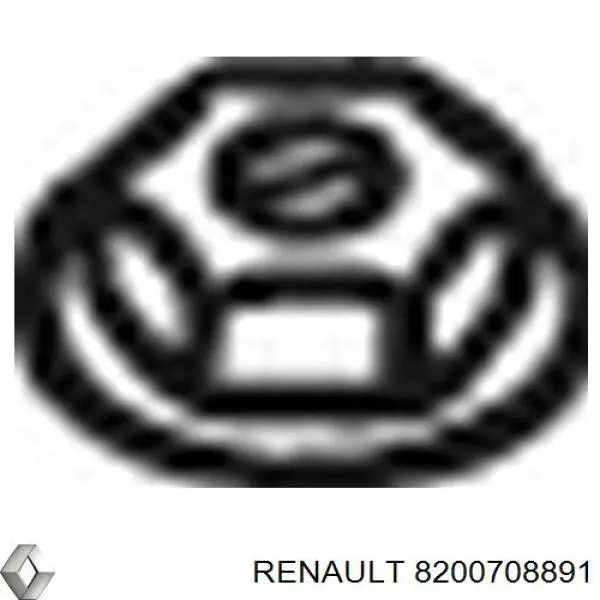 Болт (гайка) крепежа Renault (RVI) 8200708891 цена, от 1.08 USD