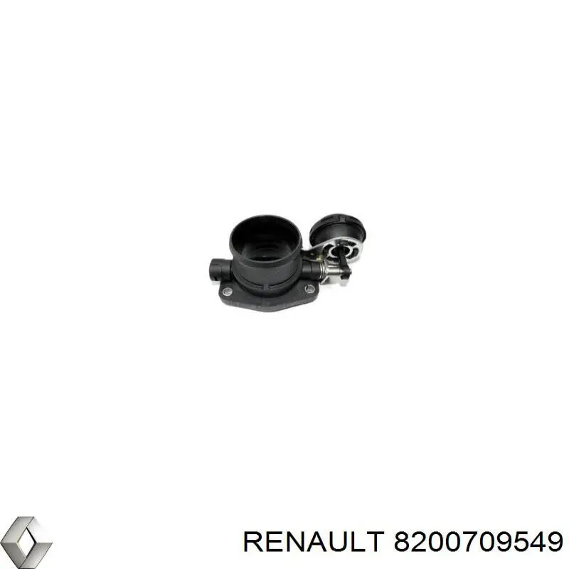 8200709549 Renault (RVI) válvula de borboleta montada