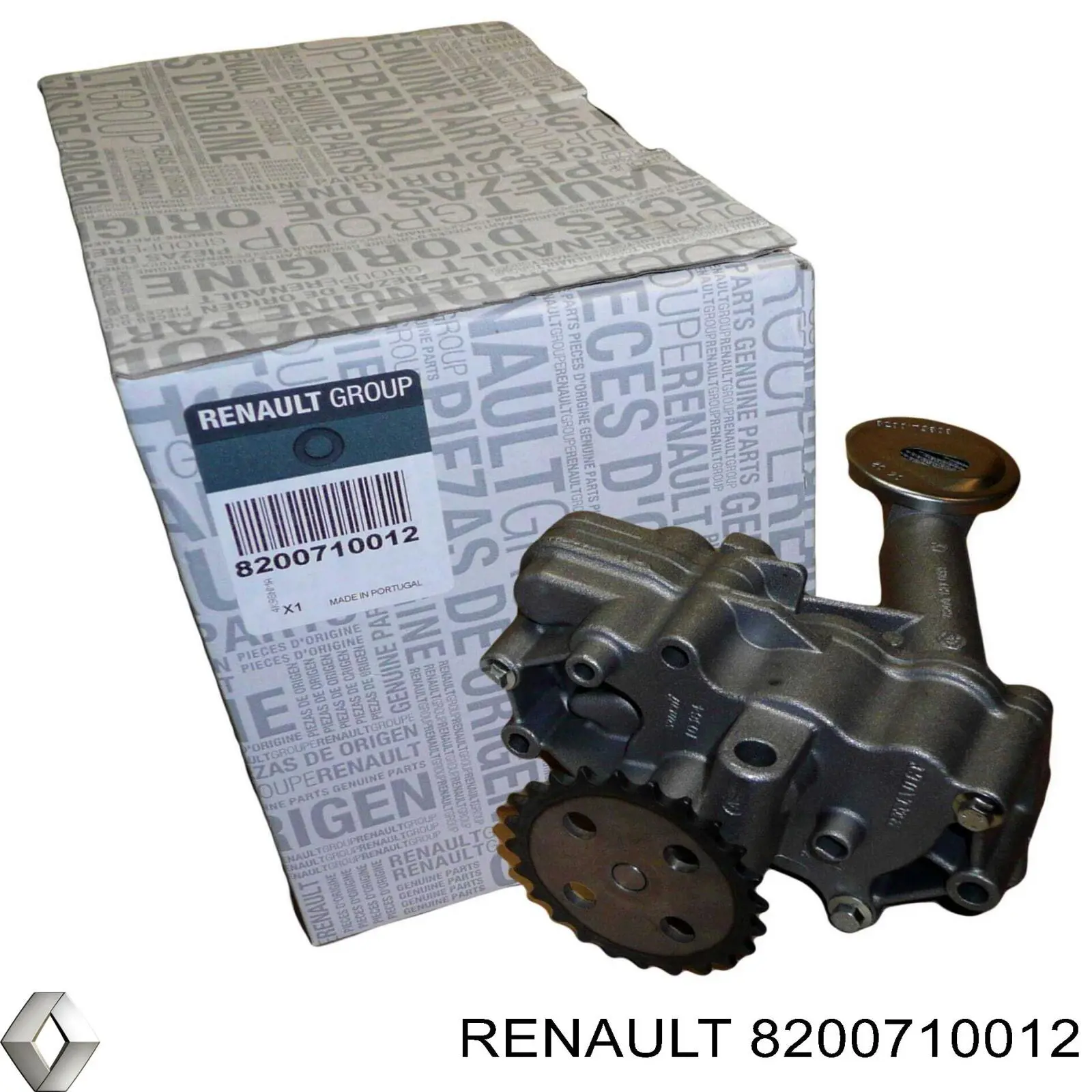 Помпа масляная Renault (RVI) 8200710012 цена, от 42.28 USD