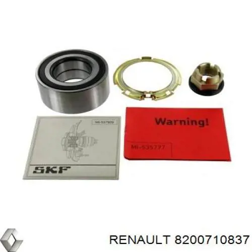 Гайка ступицы передней Renault (RVI) 8200710837 цена, от 10.40 USD