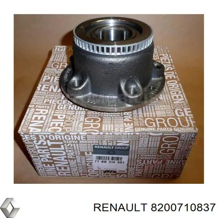 Купить 8200710837 Renault (RVI) Гайка передней ступицы