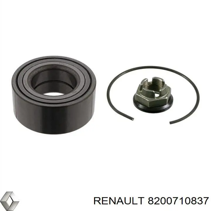 Гайка ступицы передней Renault (RVI) 8200710837