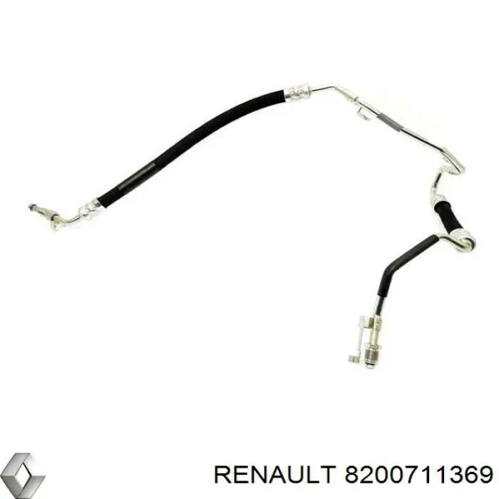 Шланг ГУР высокого давления от насоса до рейки (механизма) на Renault Clio II 