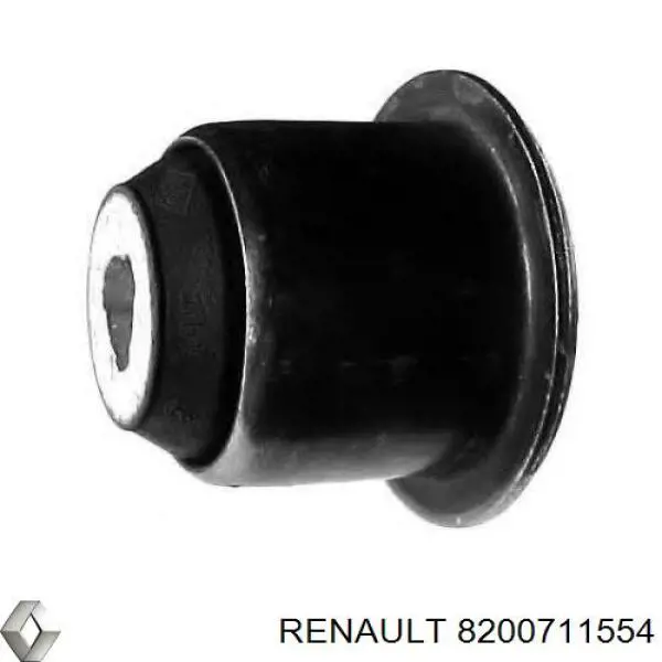 8200711554 Renault (RVI) bloco silencioso dianteiro do braço oscilante inferior