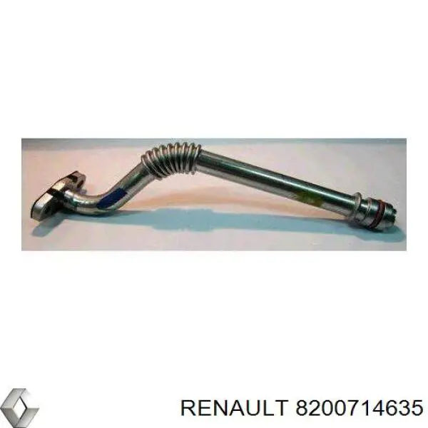 8200714635 Renault (RVI) tubo (mangueira de derivação de óleo de turbina)