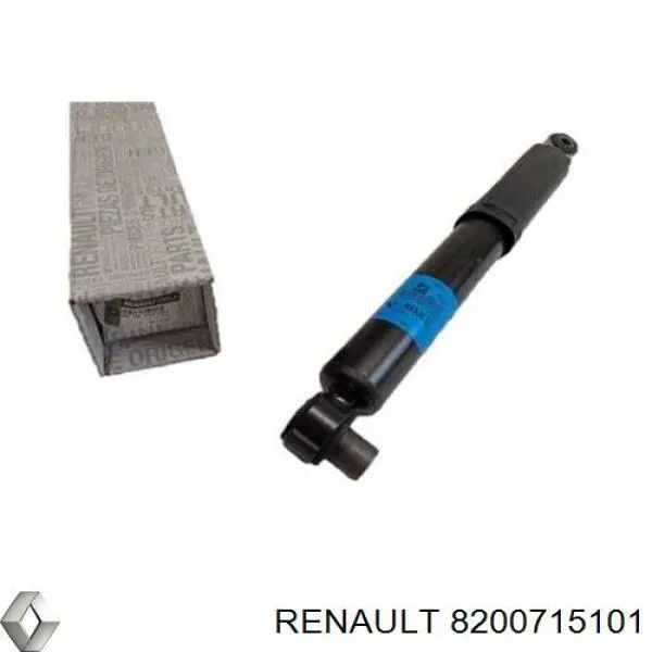 8200715101 Renault (RVI) amortecedor dianteiro