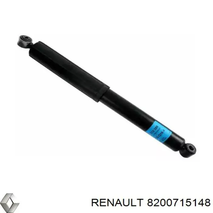 8200715148 Renault (RVI) amortecedor traseiro