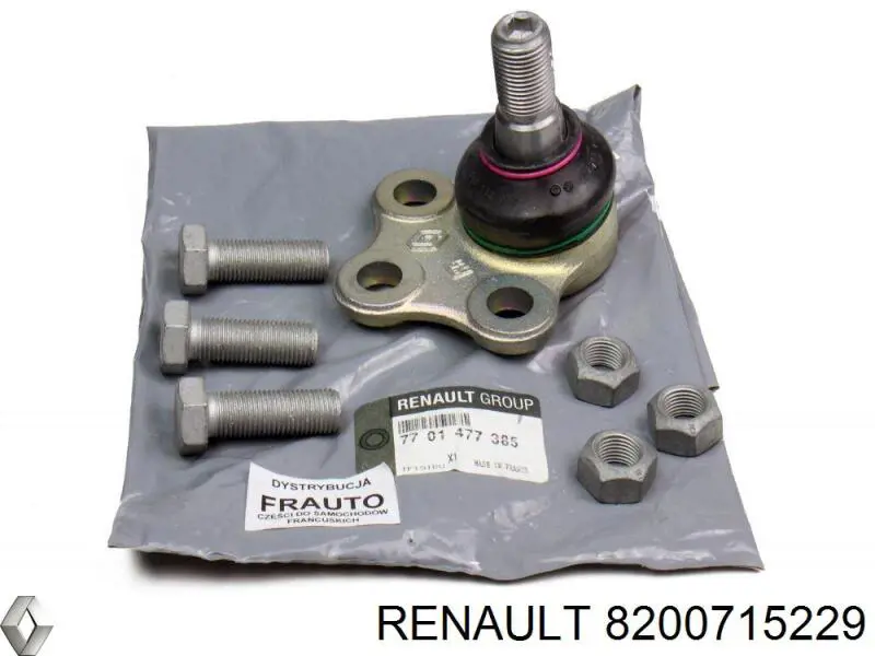 Купить 8200715229 Renault (RVI) Сайлентблок задней балки
