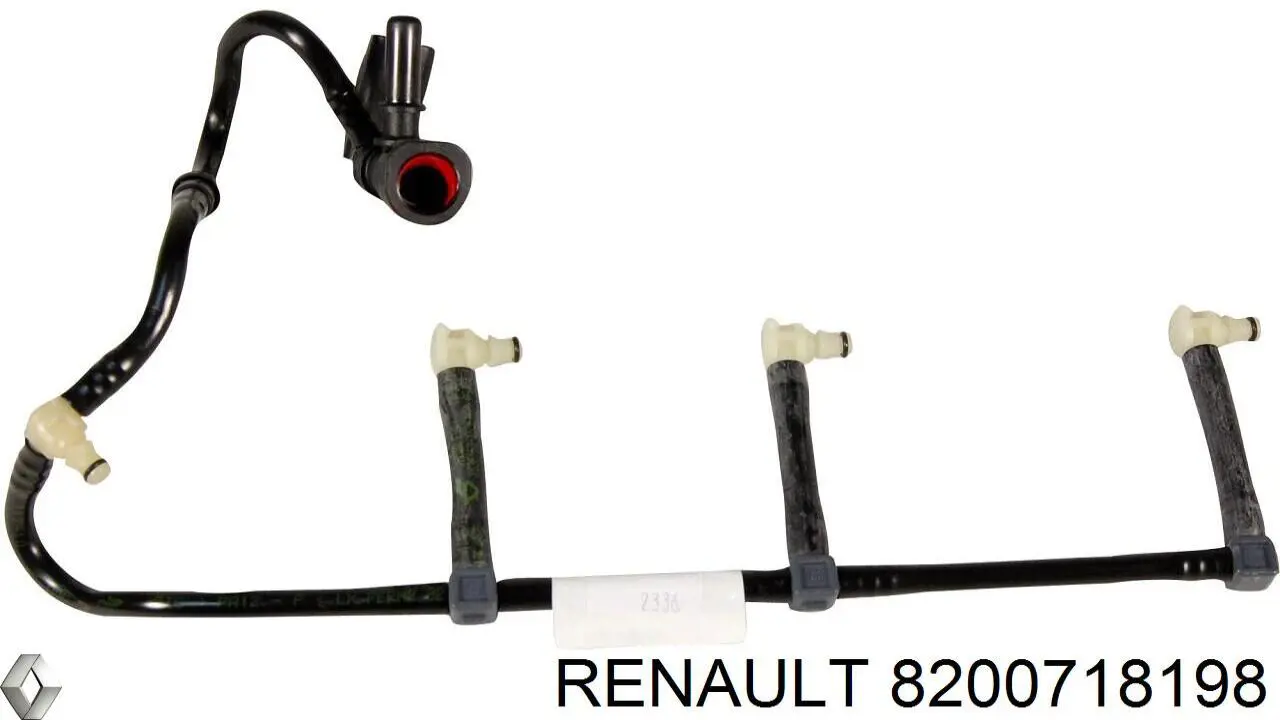 8200718198 Renault (RVI) трубка топливная, обратная от форсунок