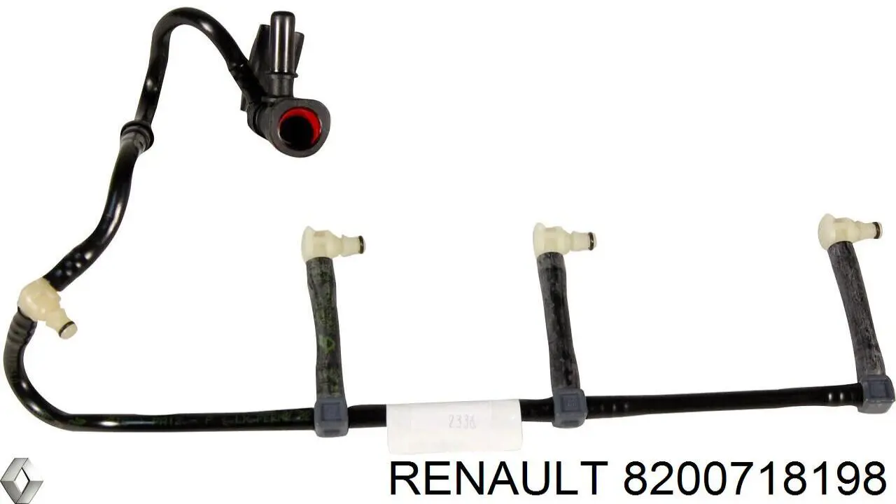 Обратная топливная трубка 8200718198 Renault (RVI)