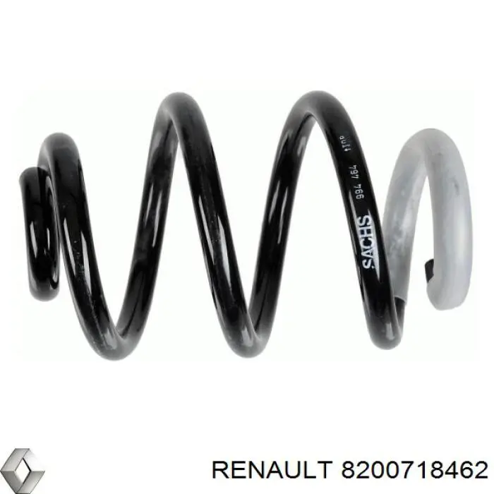 Задняя пружина 8200718462 Renault (RVI)