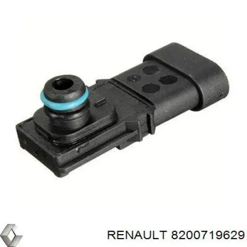 8200719629 Renault (RVI) Sensor de pressão no coletor de admissão, MAP