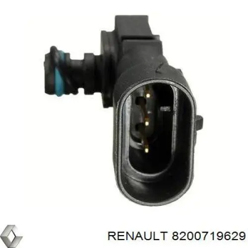 Sensor de pressão no coletor de admissão, MAP 8200719629 Renault (RVI)