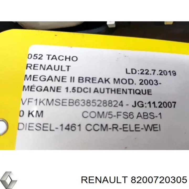 8200720305 Renault (RVI) 