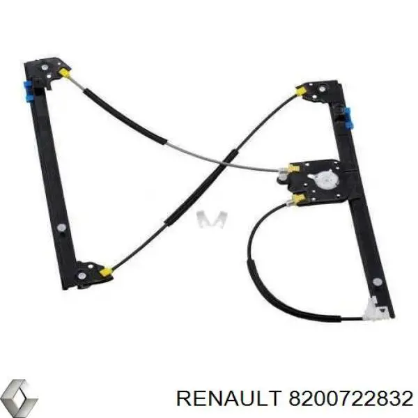 Compre 8200722832 Renault (RVI) Mecanismo de acionamento de vidro da porta dianteira esquerda
