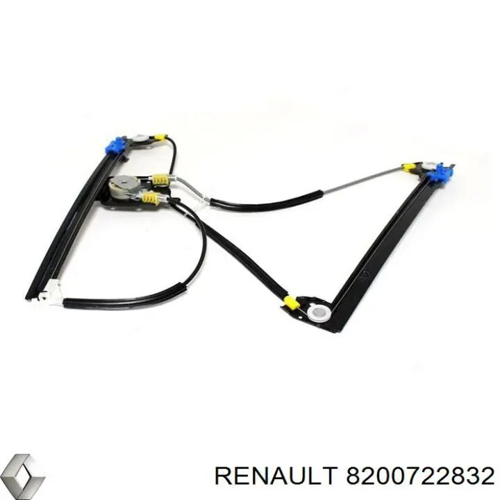 8200722832 Renault (RVI) Mecanismo de acionamento de vidro da porta dianteira esquerda