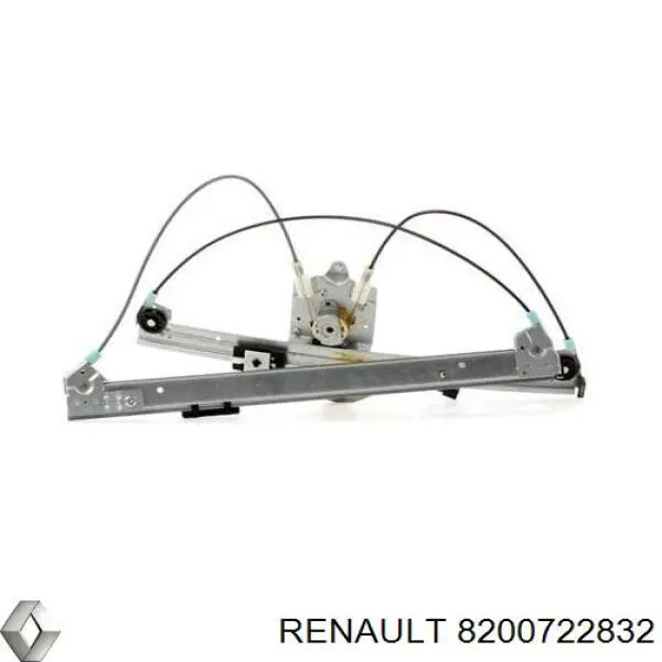 8200722832 Renault (RVI) mecanismo de acionamento de vidro da porta dianteira esquerda
