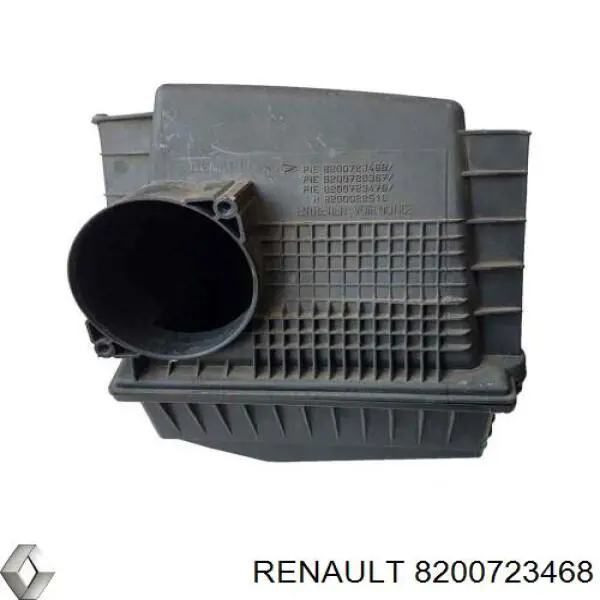 Casco de filtro de aire 8200723468 Renault (RVI)