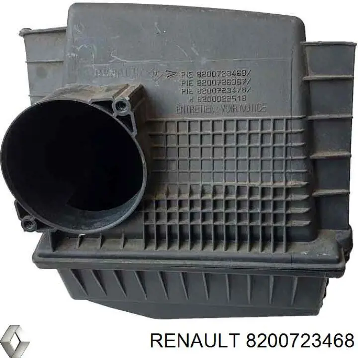 Корпус воздушного фильтра 8200723468 Renault (RVI)