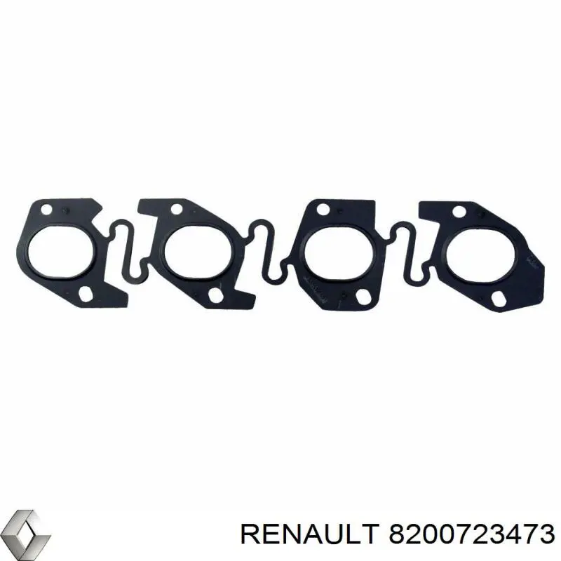 Прокладка коллектора 8200723473 Renault (RVI)