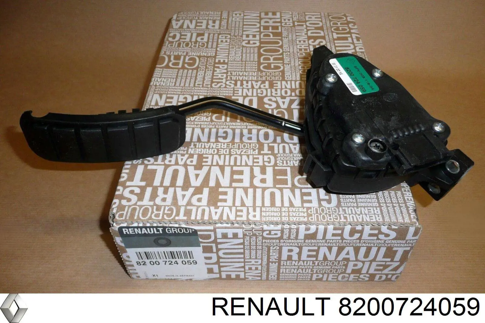 Педаль газа 8200724059 Renault (RVI)