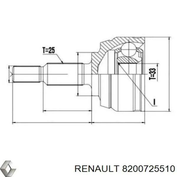 Привод передний левый SNR DK55011 цена, от 90.19 USD