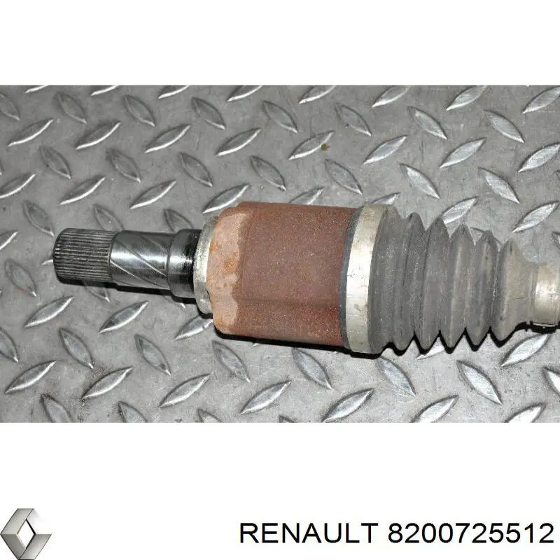 8200725512 Renault (RVI) Полуось передняя левая