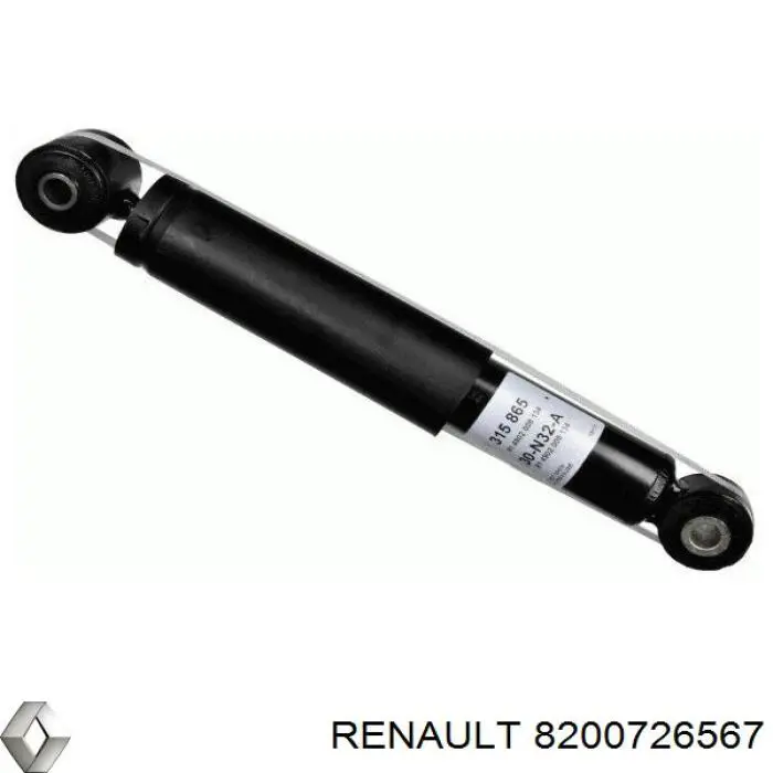 Amortecedor traseiro Renault (RVI) 8200726567 preço, a partir de 82,93 USD