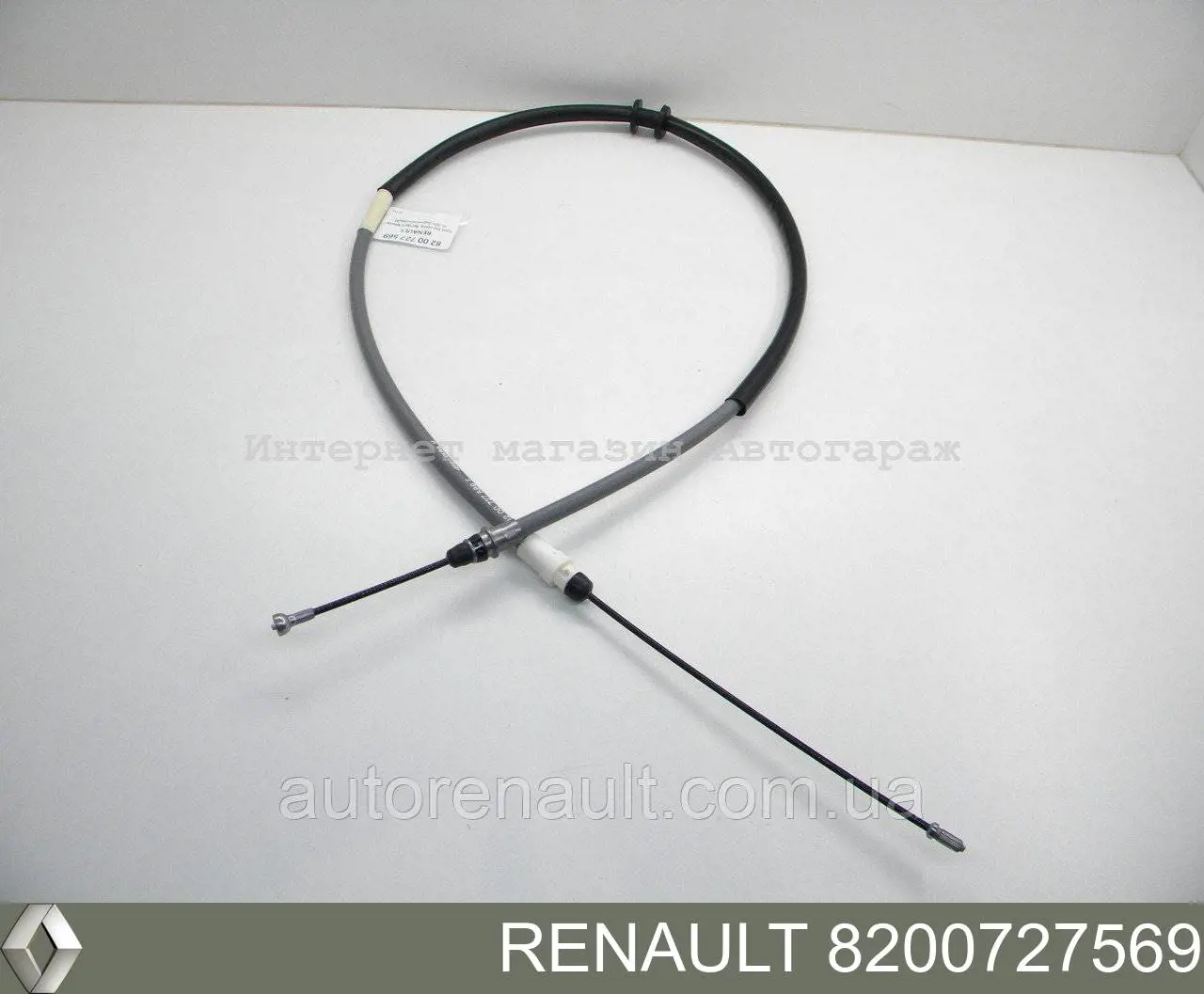 Задний трос ручника 8200727569 Renault (RVI)