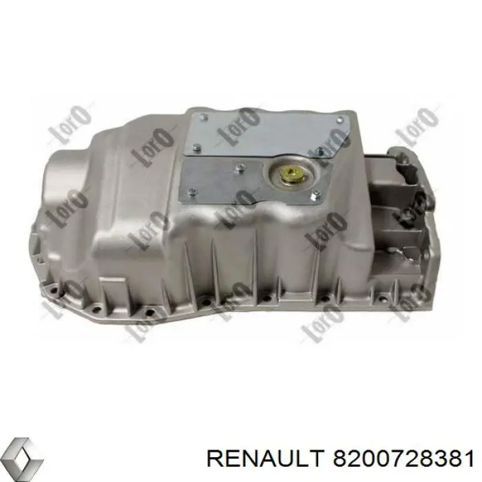 Cárter de aceite 8200728381 Renault (RVI)