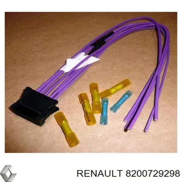 Desengate (ficha) de resistor de motorzinho de forno para Renault Megane (KM0)