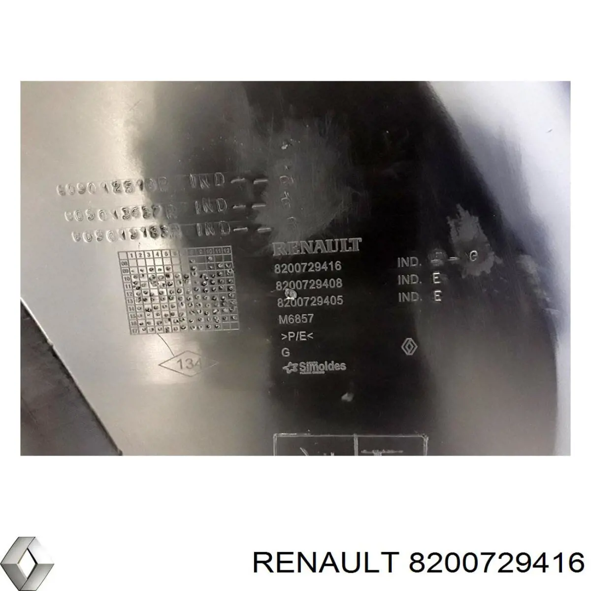 Купить 809012510R Renault (RVI) Облицовка водительской двери